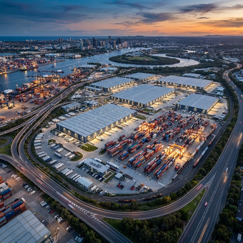 Global Supply Chain Hub Layout